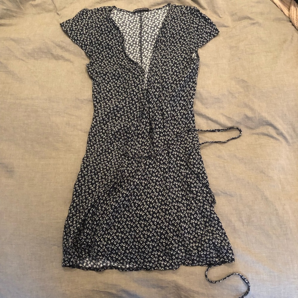 Floral Wrap Dress